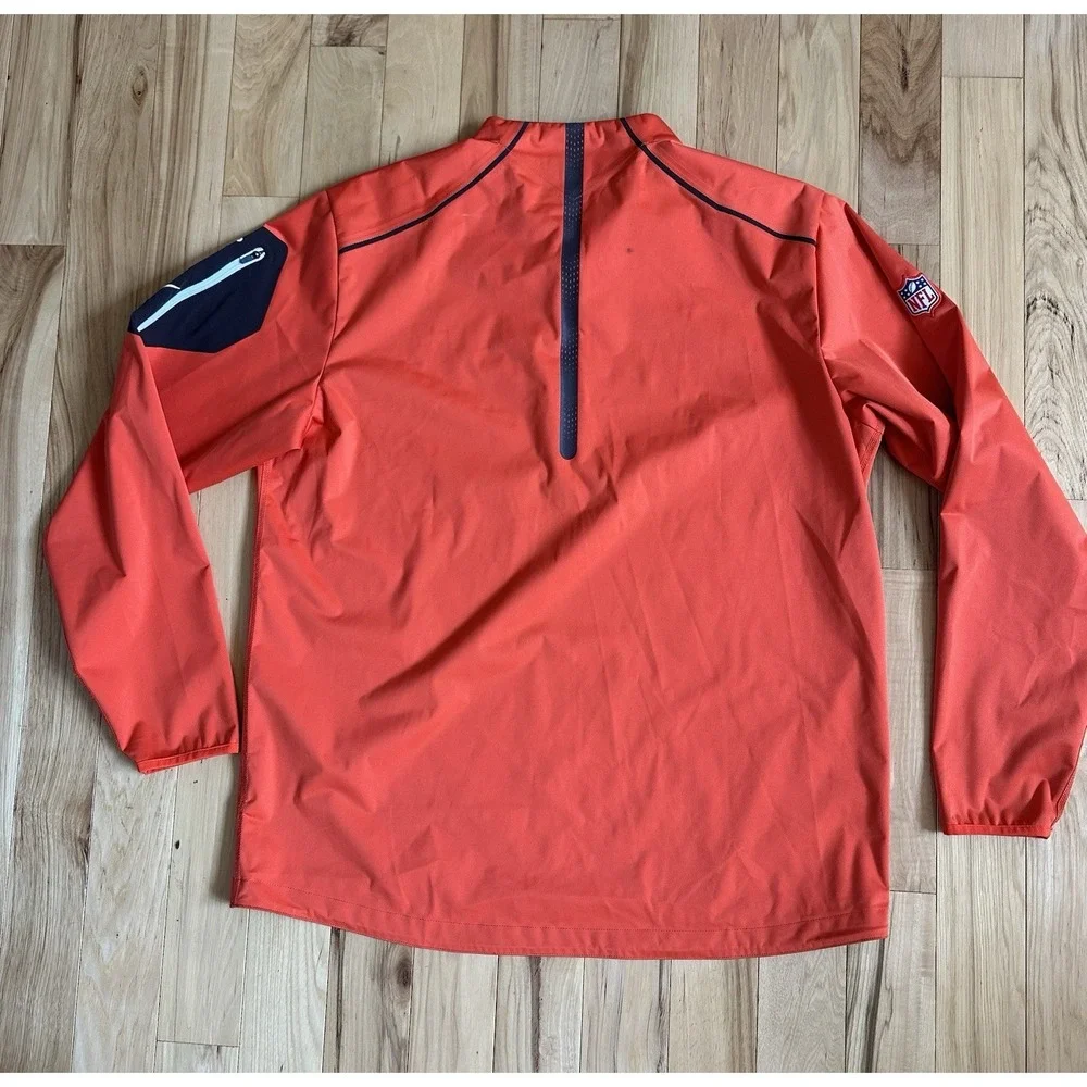 Nike Cleveland Browns Sideline Coach 1/4 Zip Jacket XL NFL Team Issued WILSON